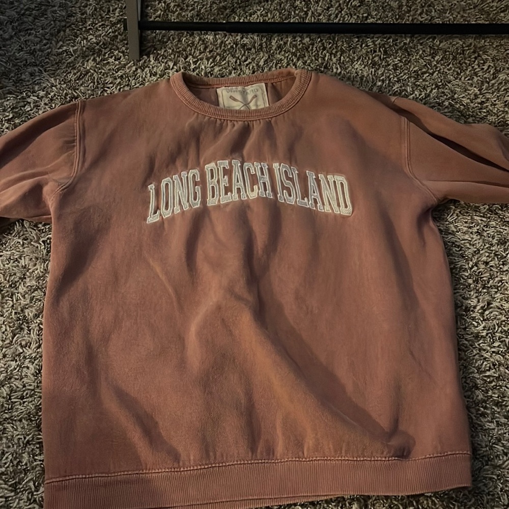 Long Beach island New Jersey crewneck